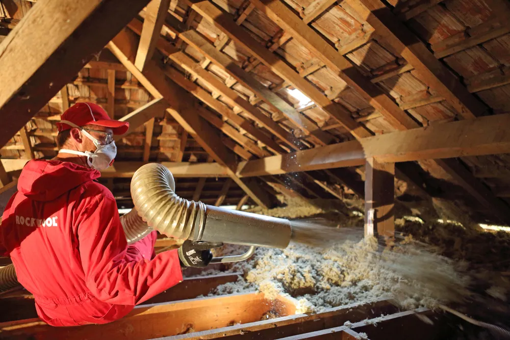 Laine de roche à souffler